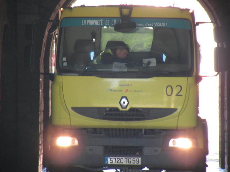  camion de la propreté de Lille